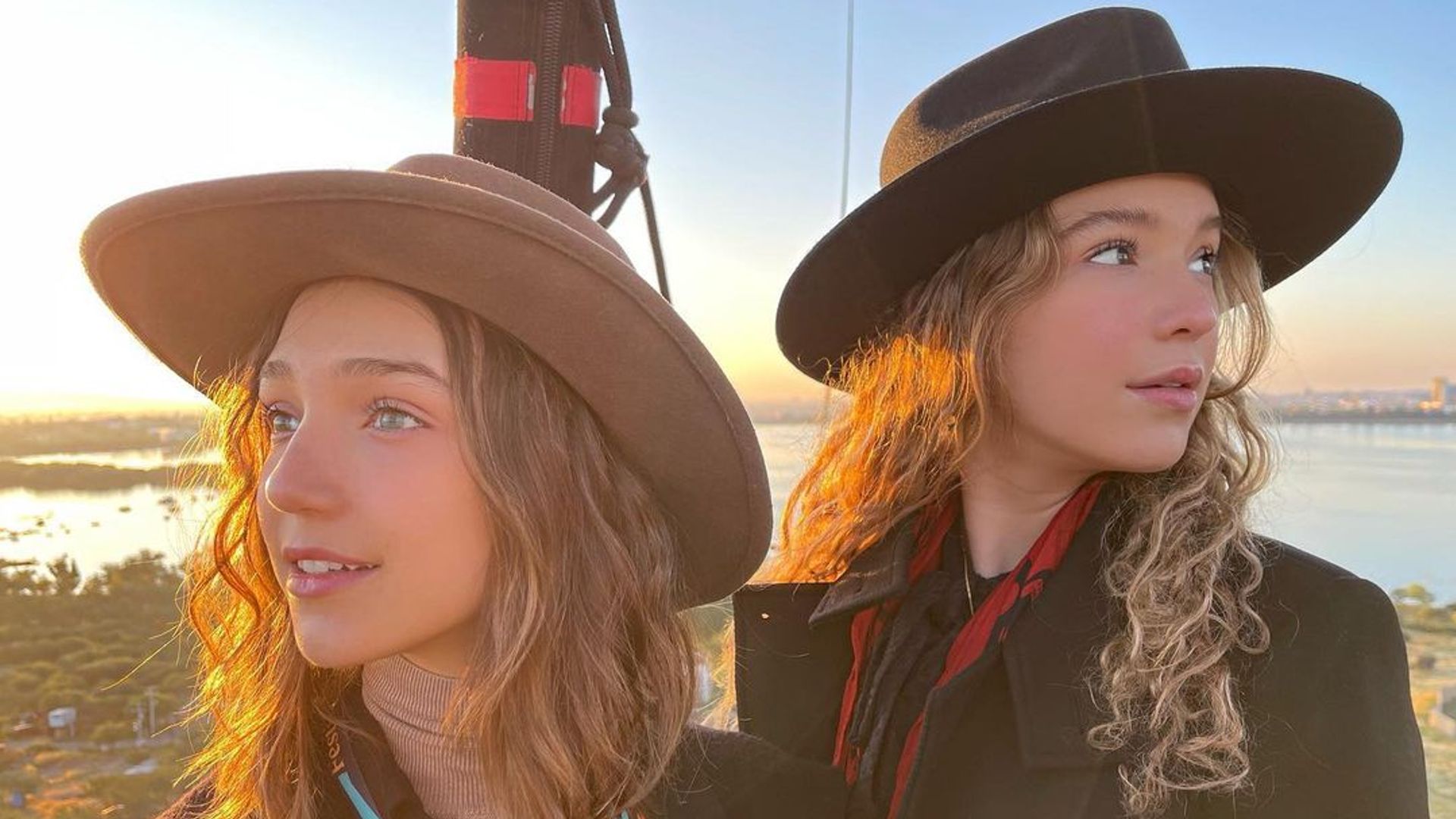 Nina Rubín Legarreta y Mía Rubín Legarreta