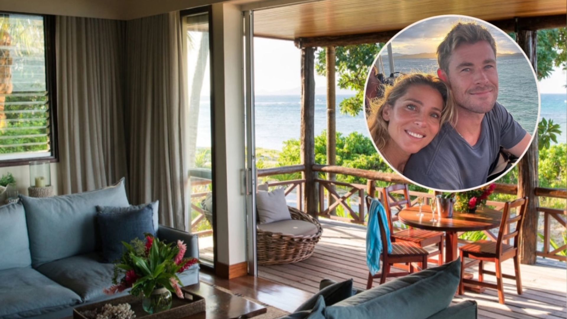 Todos los detalles de la lujosa isla privada elegida por Elsa Pataky y Chris Hemsworth para sus vacaciones