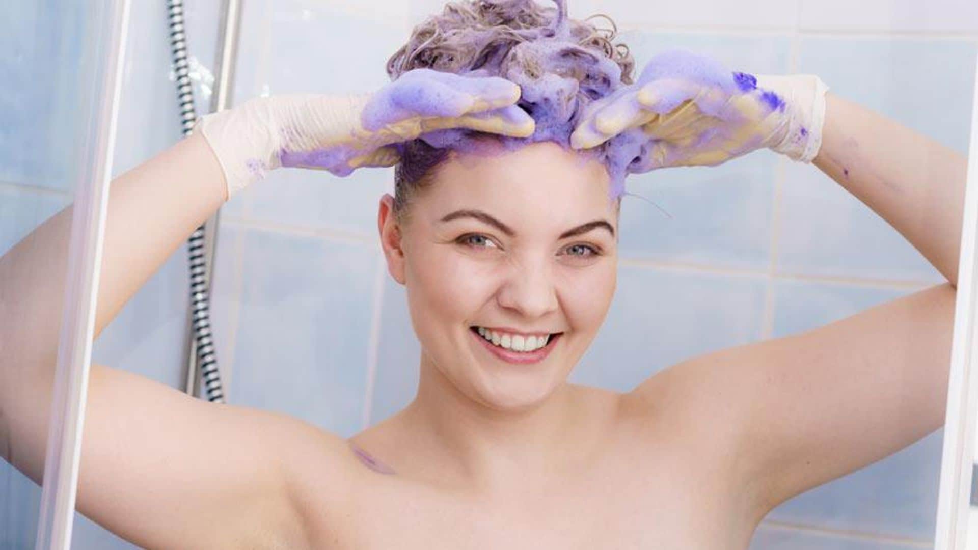 Los trucos que se esconden detrás del shampoo morado y a quiénes les favorece