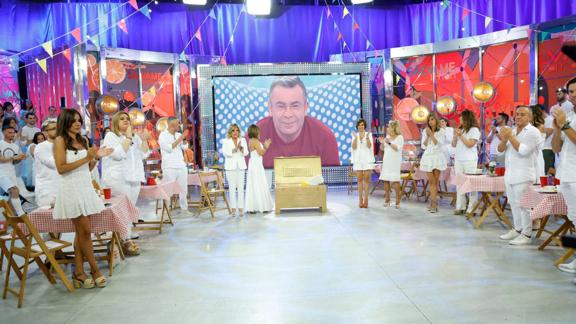 El homenaje a Jorge Javier,  'hilo conductor' de Sálvame, marca el último programa