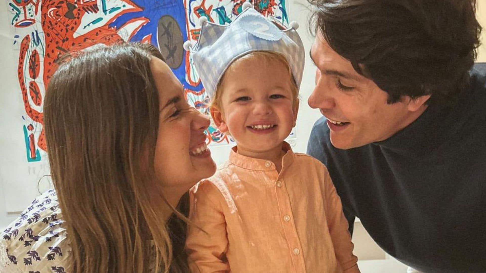 El adorable vídeo de Martín, hijo de María Pombo, cuidando a su hermanita Vega