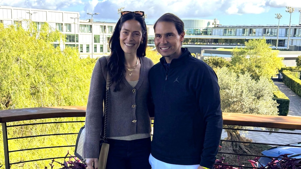 El encuentro de Rafa Nadal con Ana Ivanovic, ex número 1 del tenis mundial, que atraviesa por un delicado momento personal