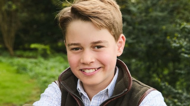 El príncipe George en el día de su 12 cumpleaños