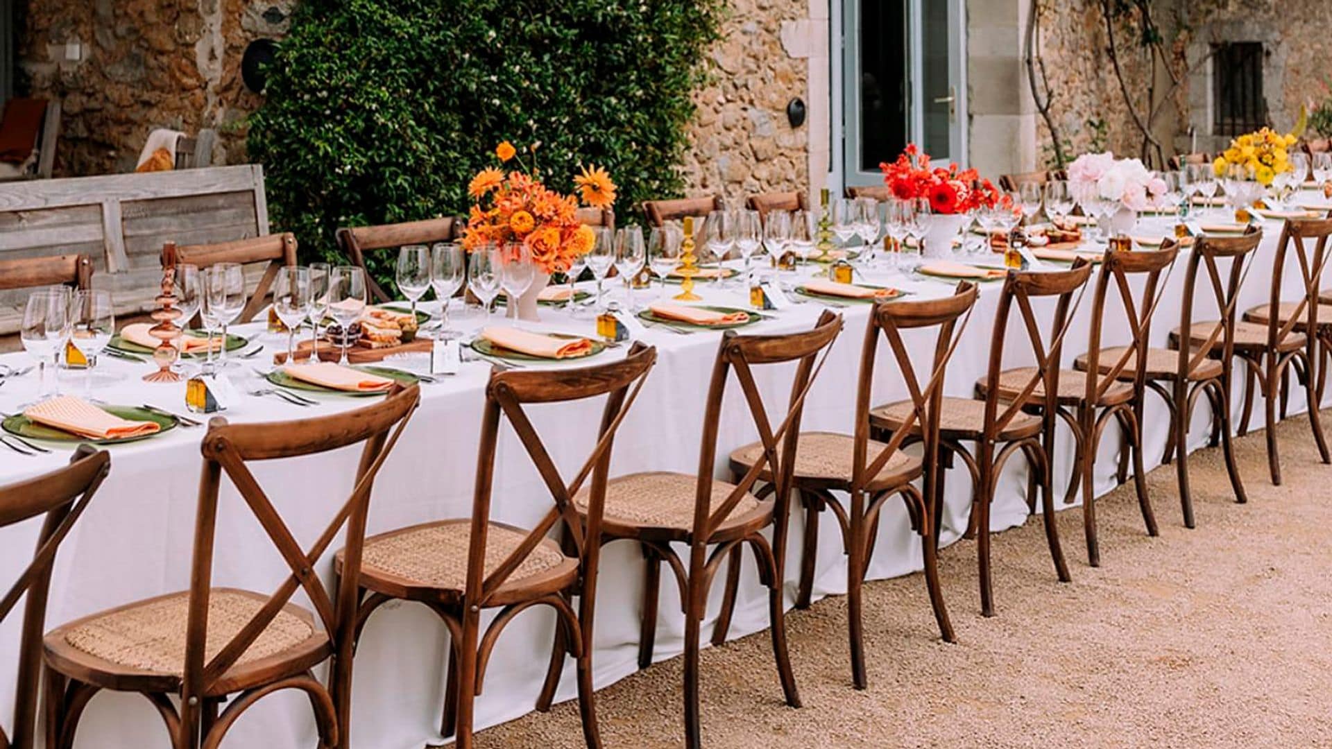 Mesas de boda