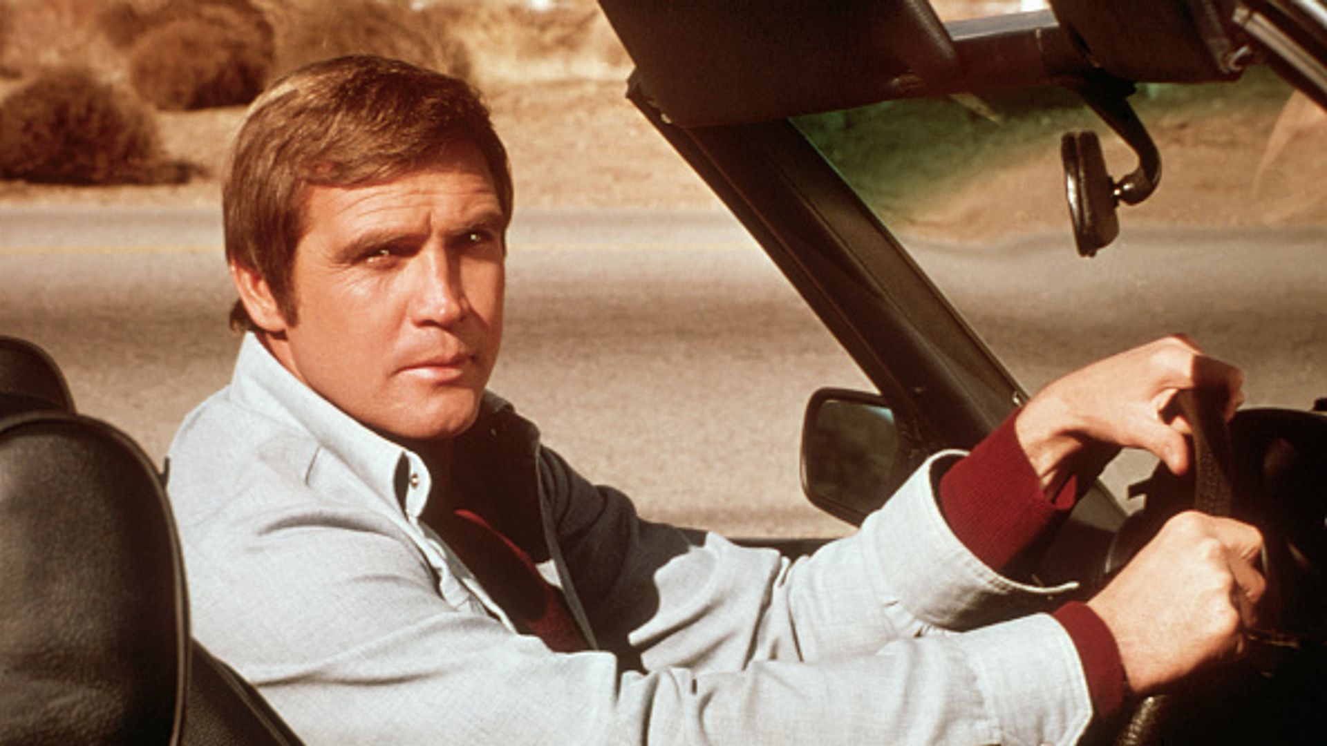 Lee Majors en una escena de 'The Six Million Dollar Man'