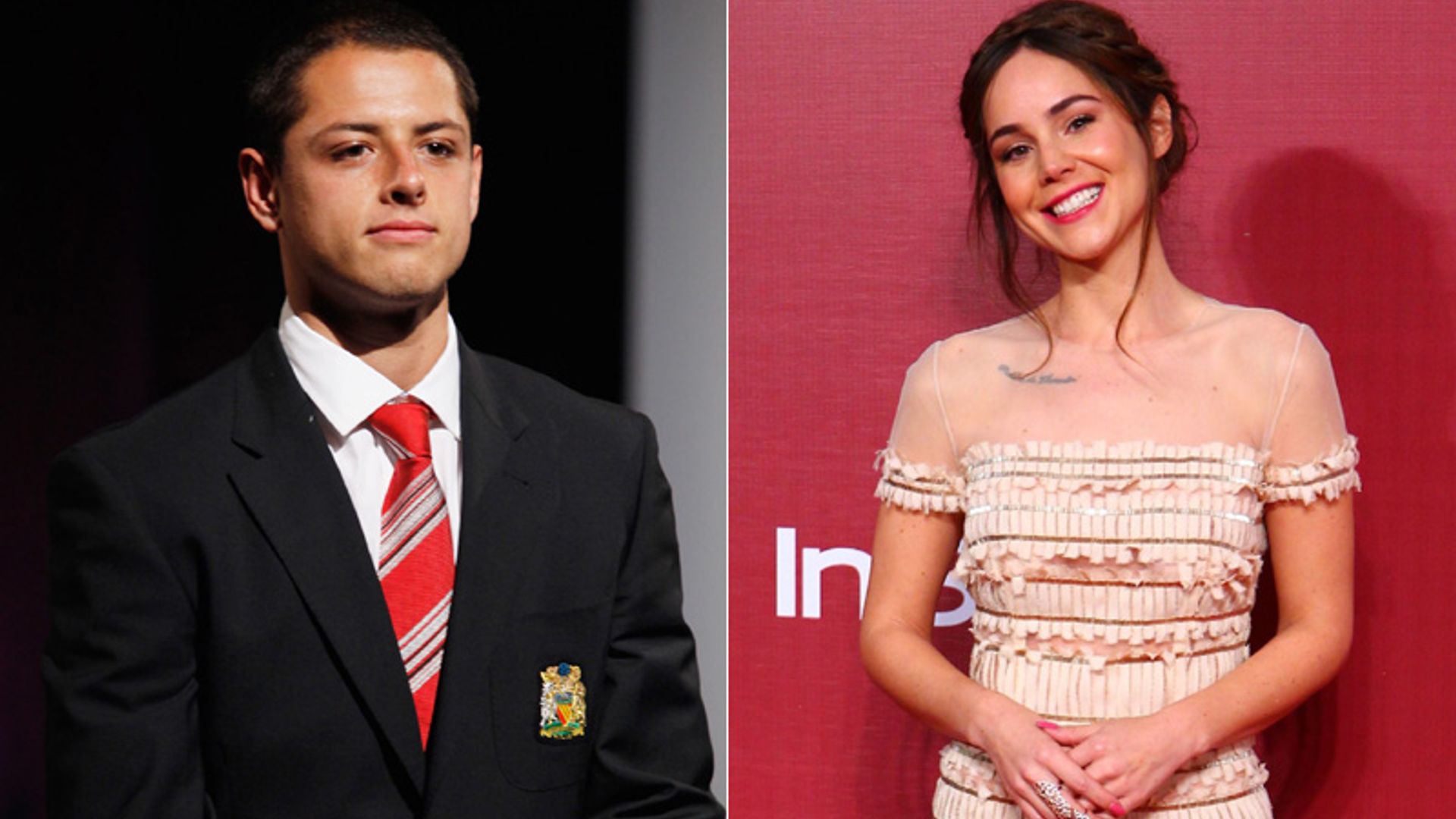 Chicharito hét lên bày tỏ tình yêu của mình dành cho Camila Sodi.