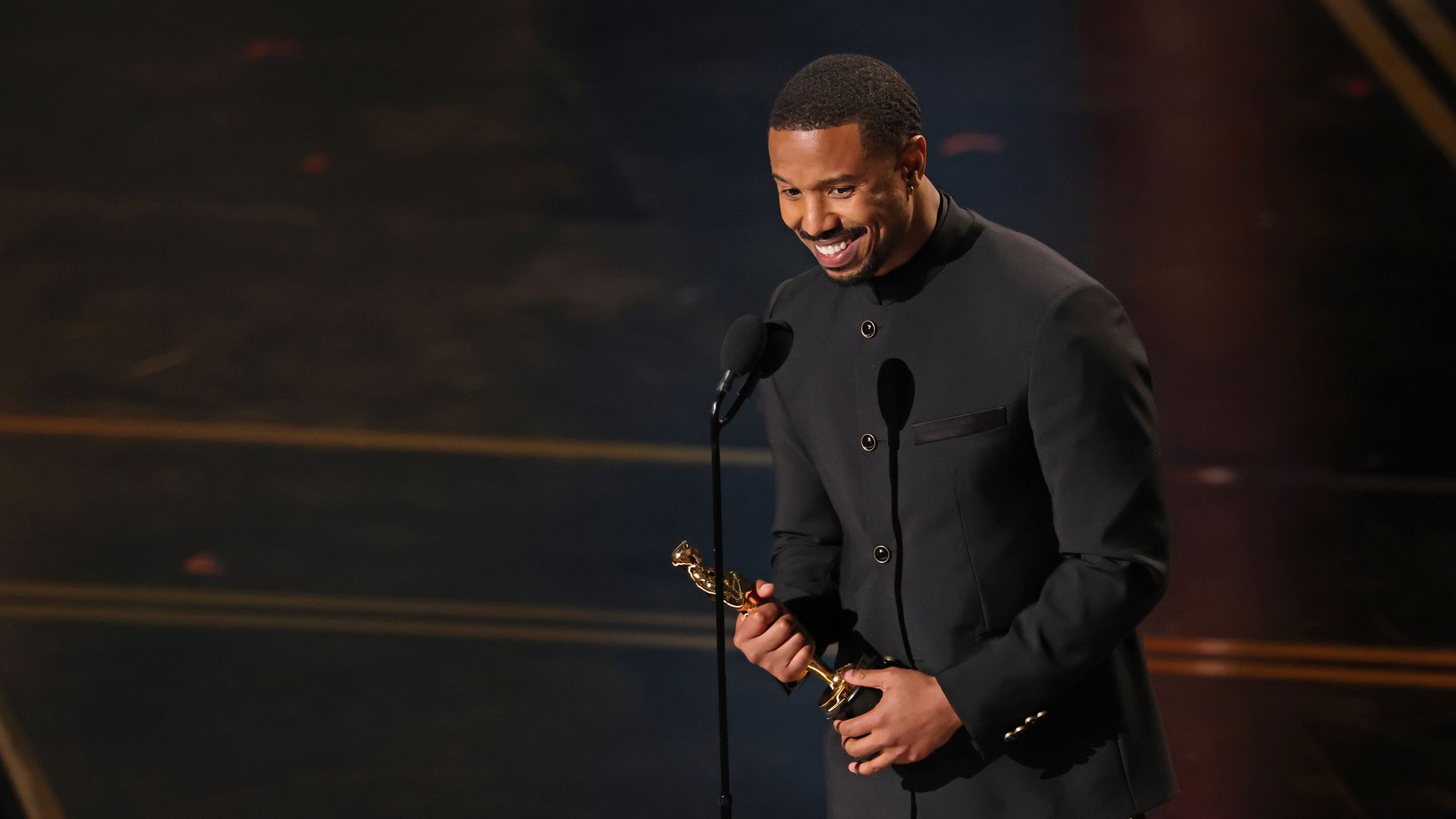 Michael B. Jordan ganador de un oscar por mejor actor protagonista