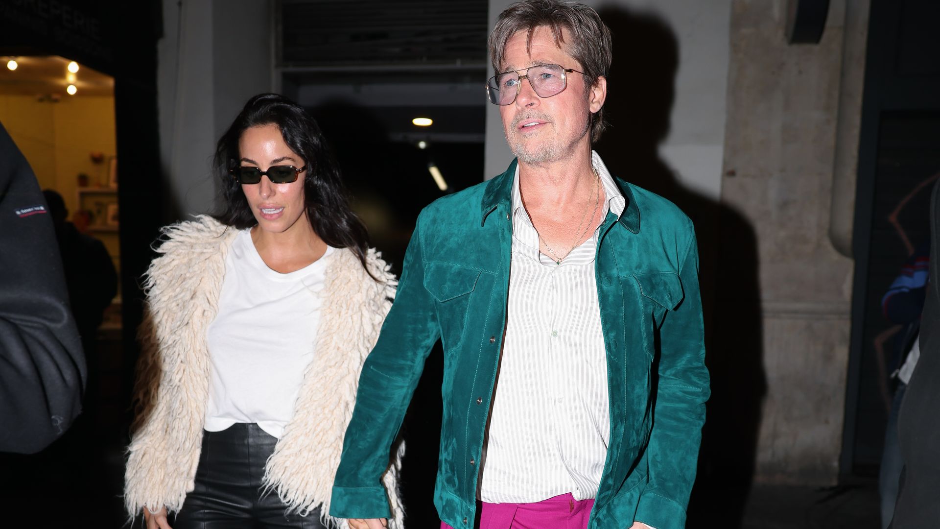 Brad Pitt e Inés de Ramón en París