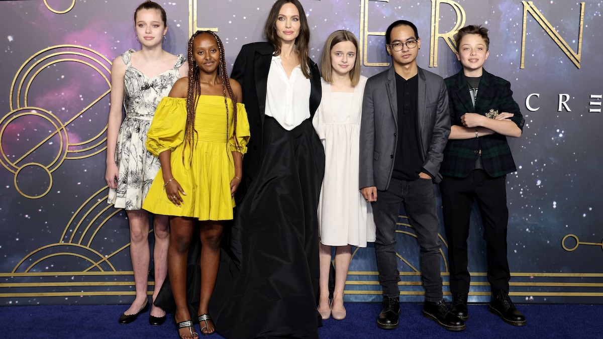 Así han cambiado los seis hijos de Angelina Jolie: de Maddox, de 23