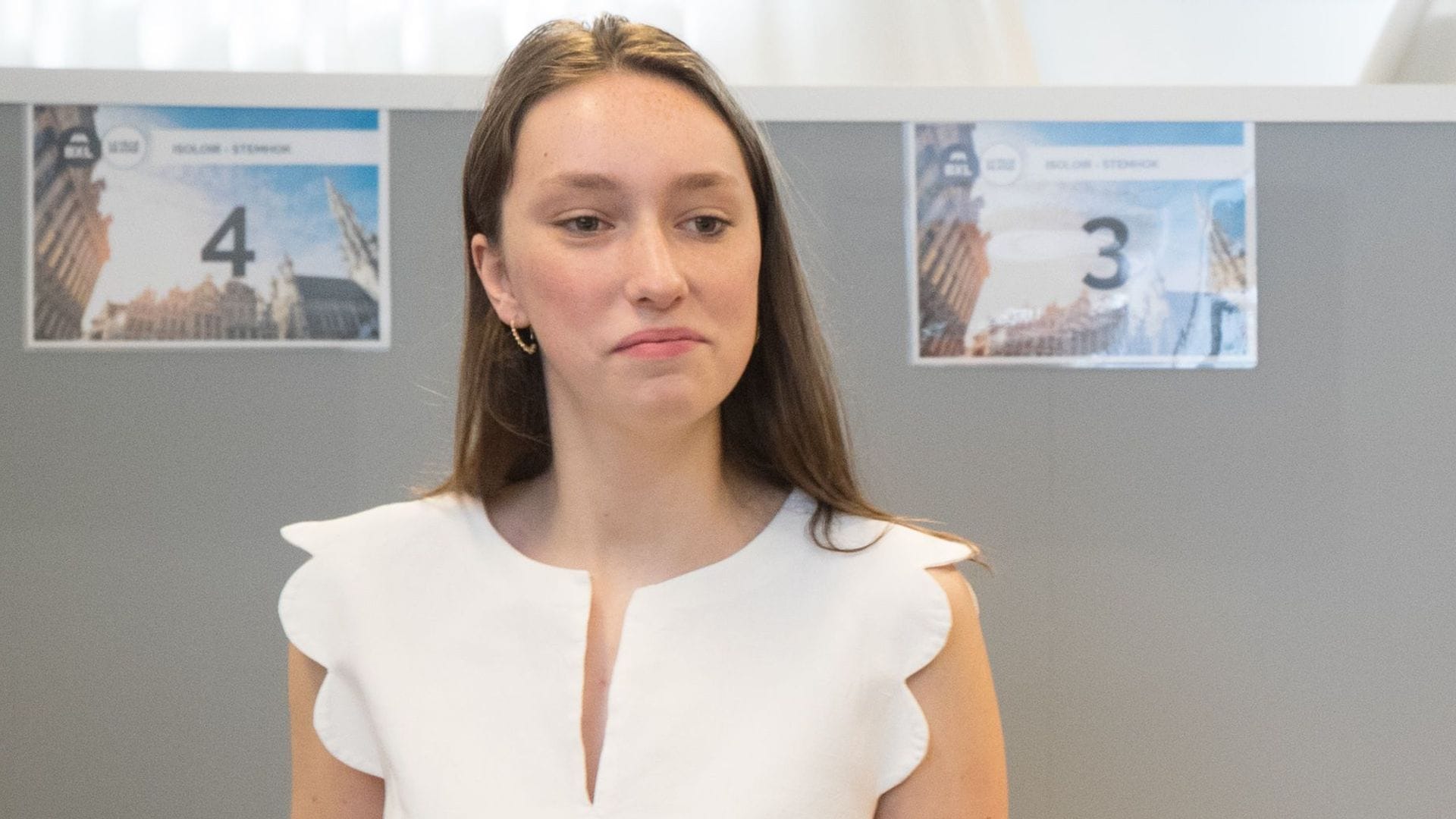 La princesa Laetitia con su madre, la princesa Astrid, en 2019