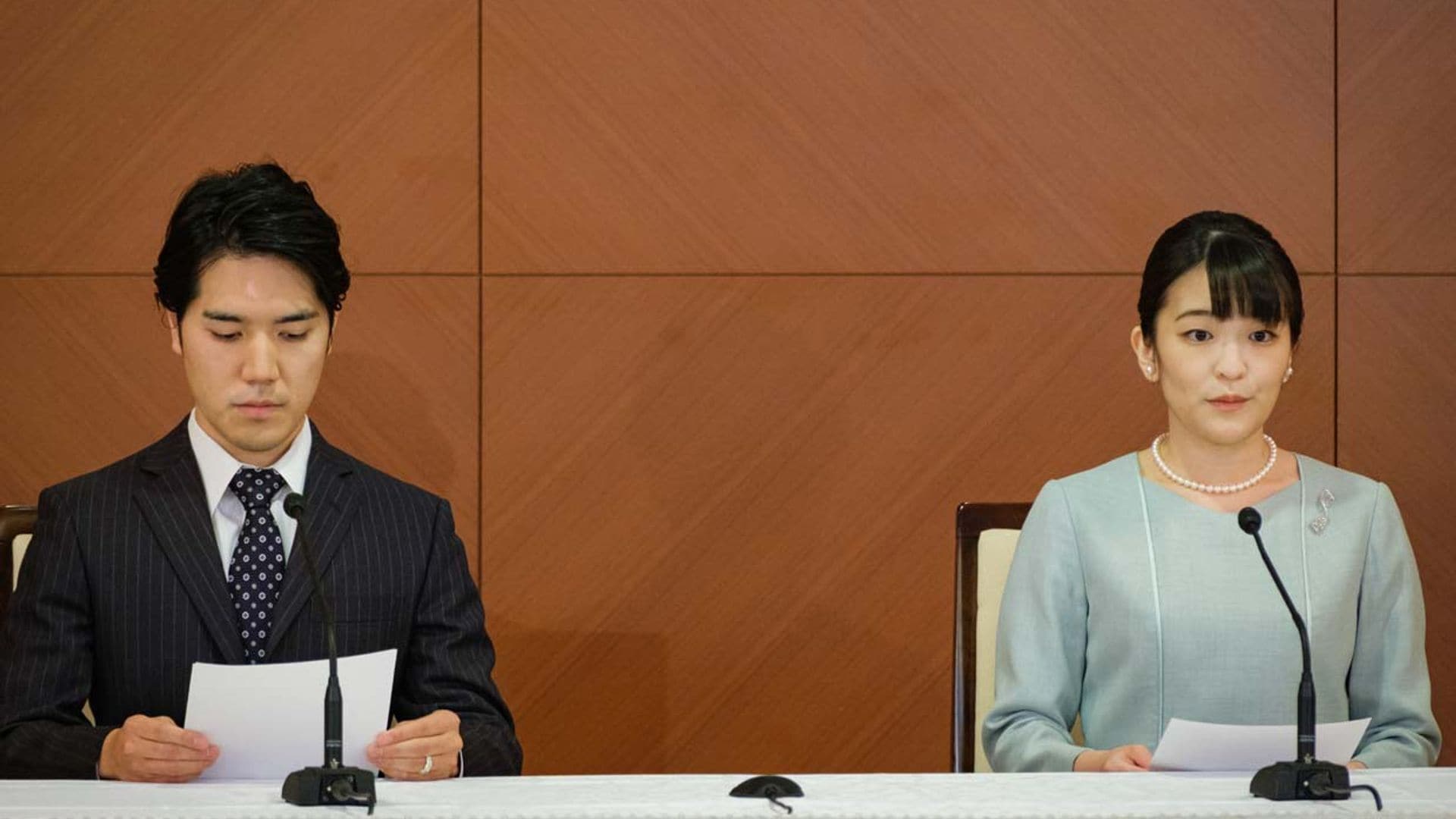 De la inusual imagen de recién casados a la contundente declaración de amor: el atípico 'sí, quiero' de Mako de Japón