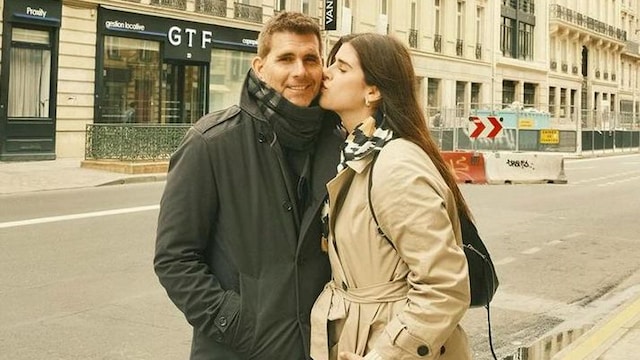 christian meier y su esposa
