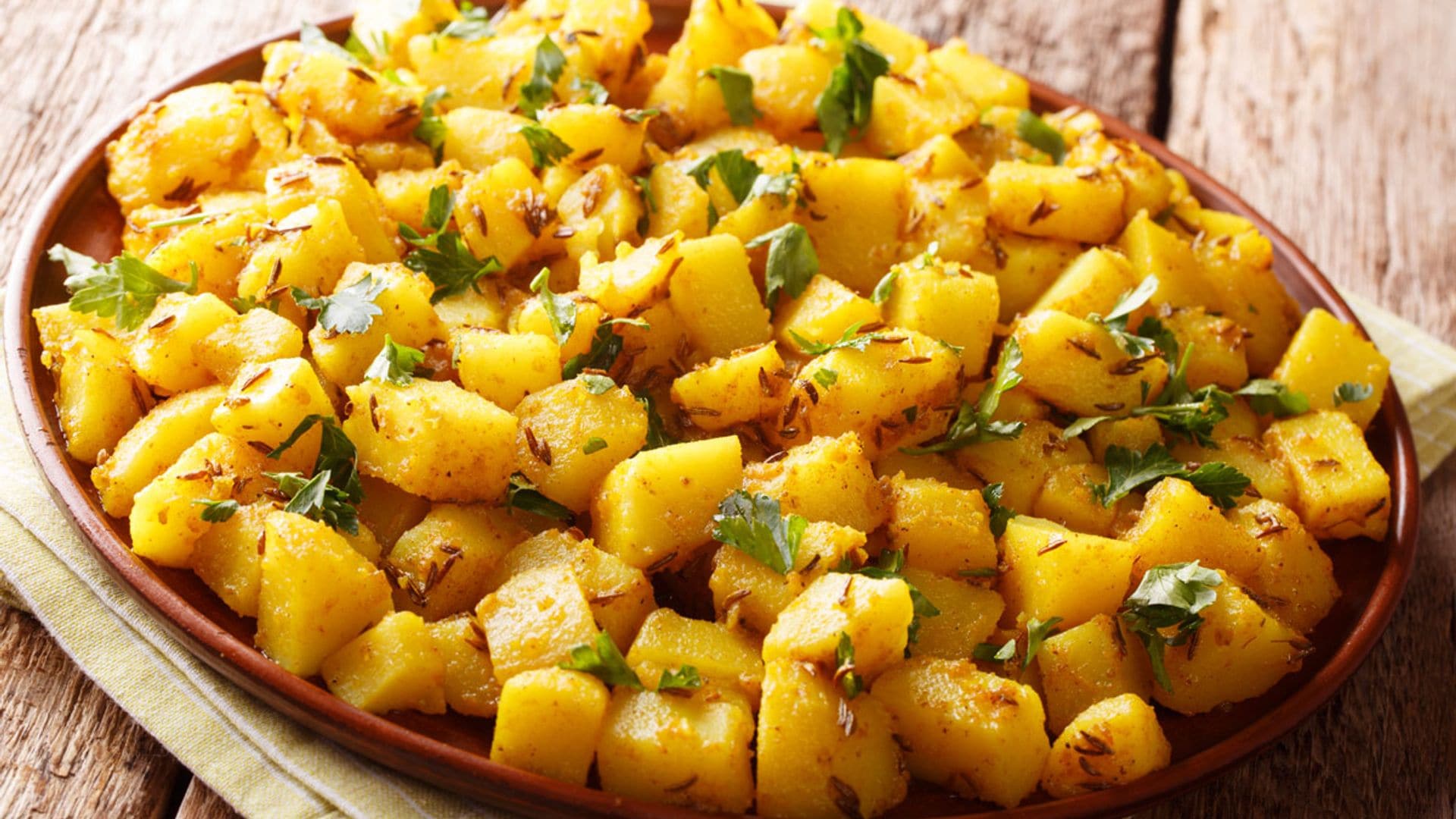'Patatas Bombay' (al estilo indio)