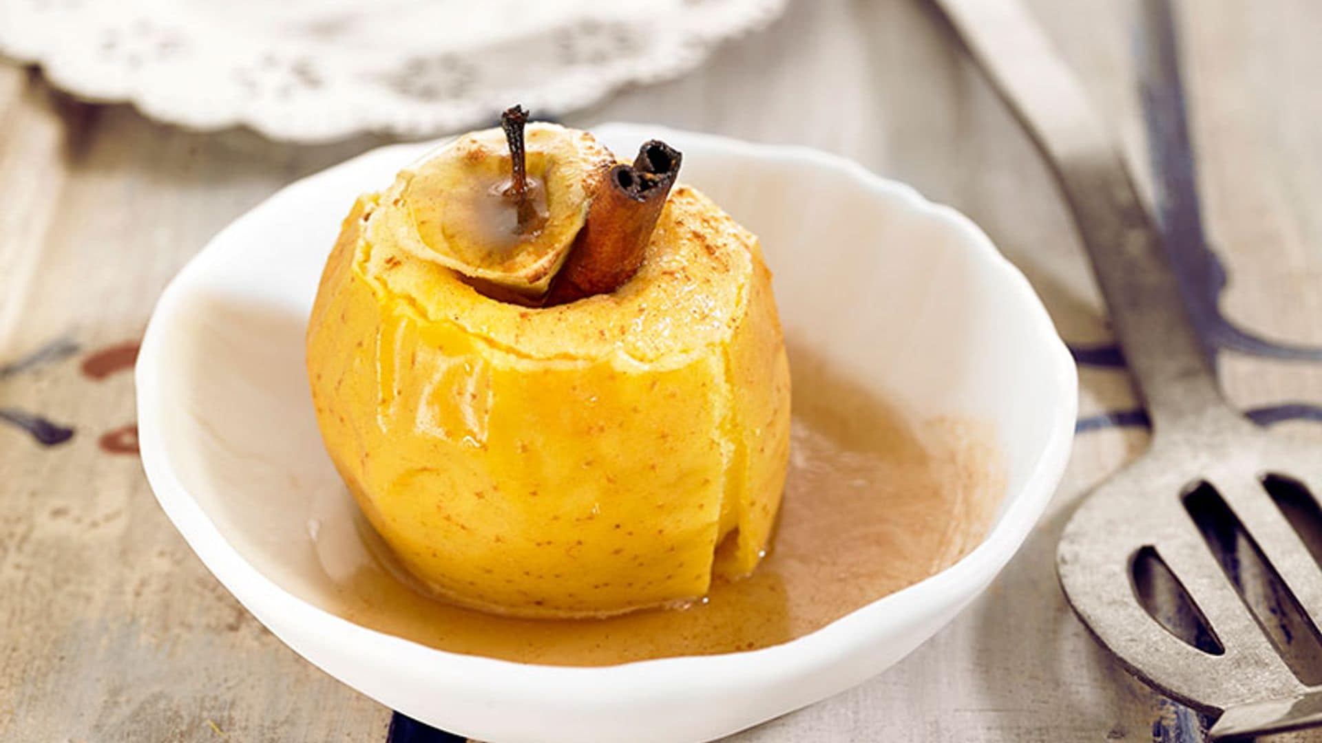 Manzanas asadas