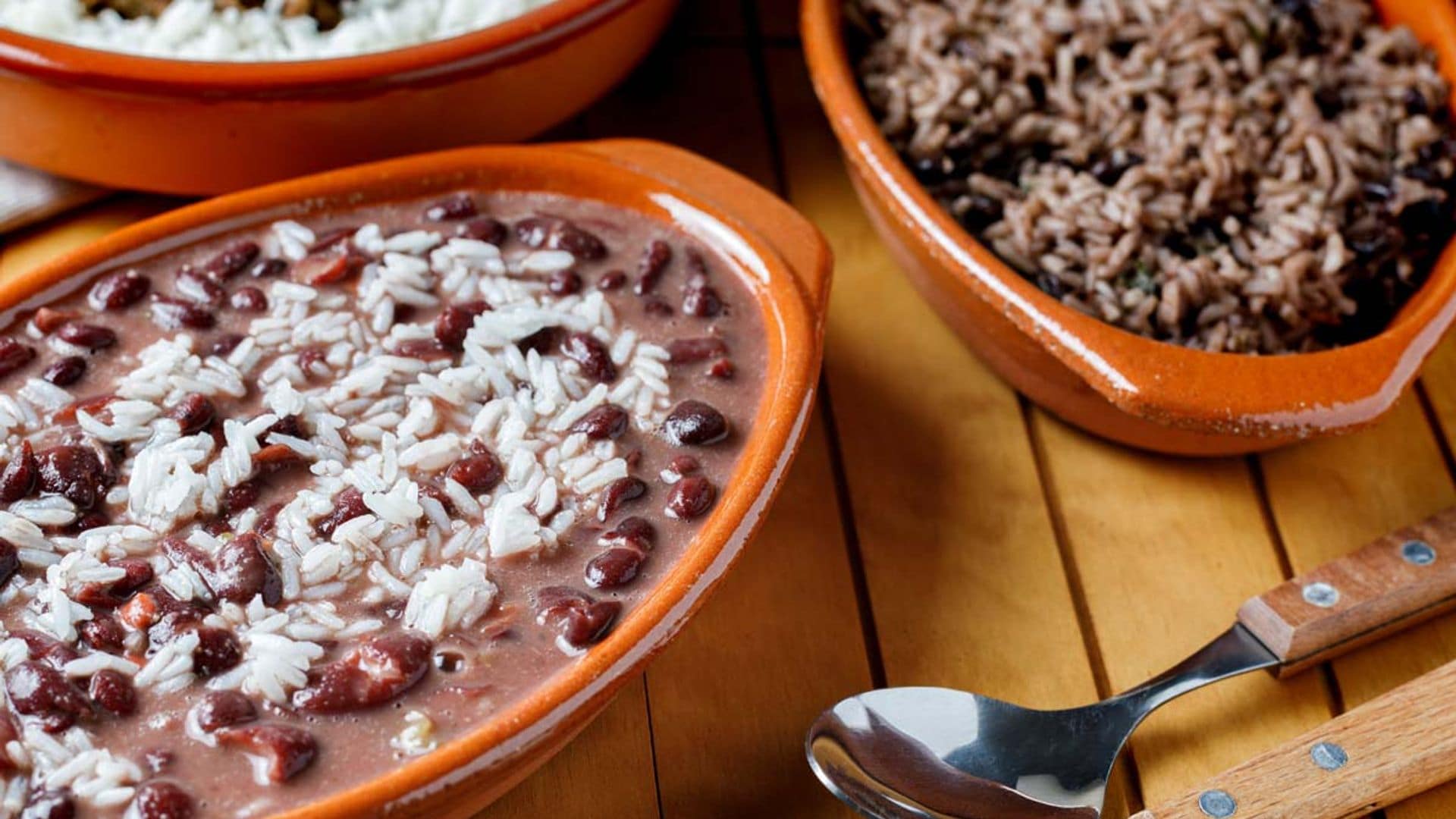 Arroz con frijoles
