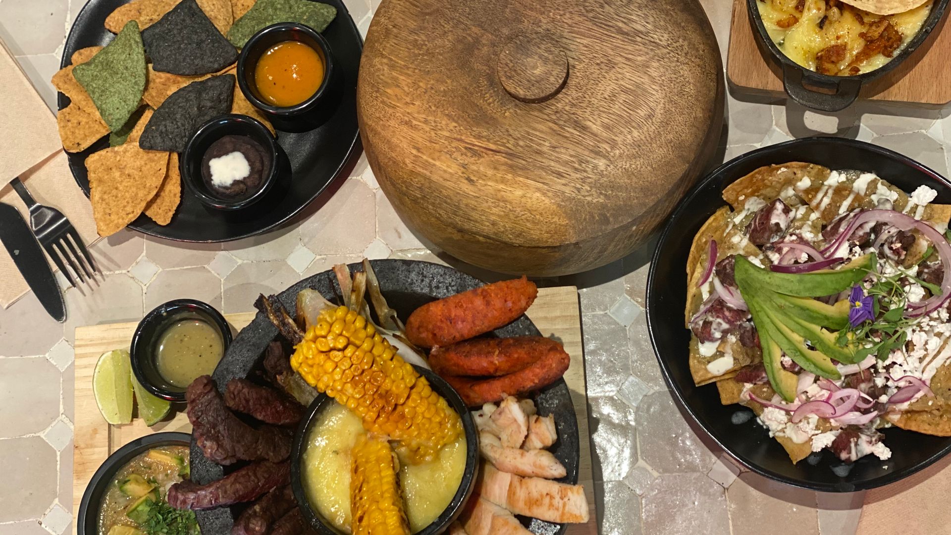 Hijo del maíz parrillada