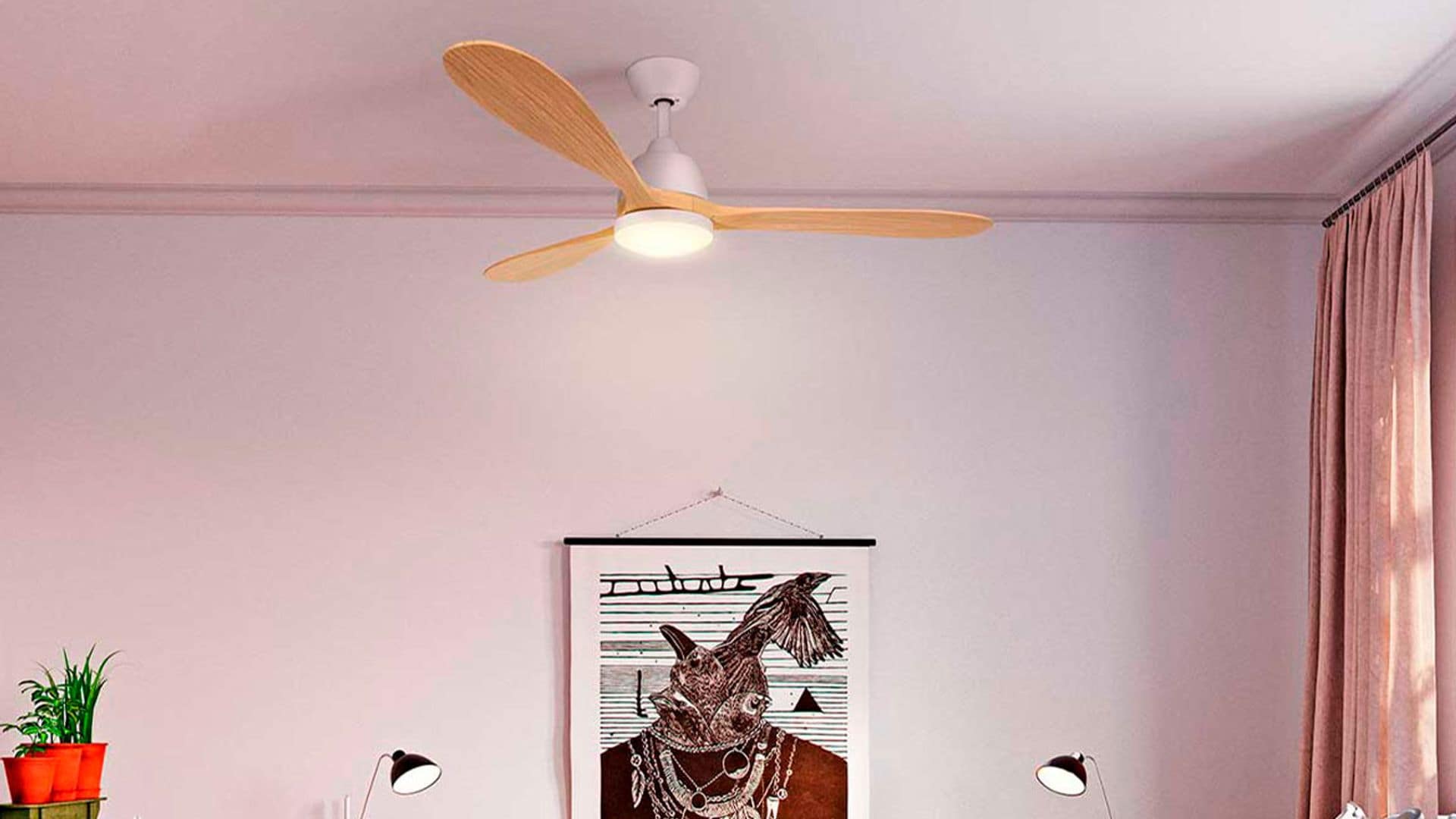 Ilumina y refresca tu hogar con los mejores ventiladores de techo con luz