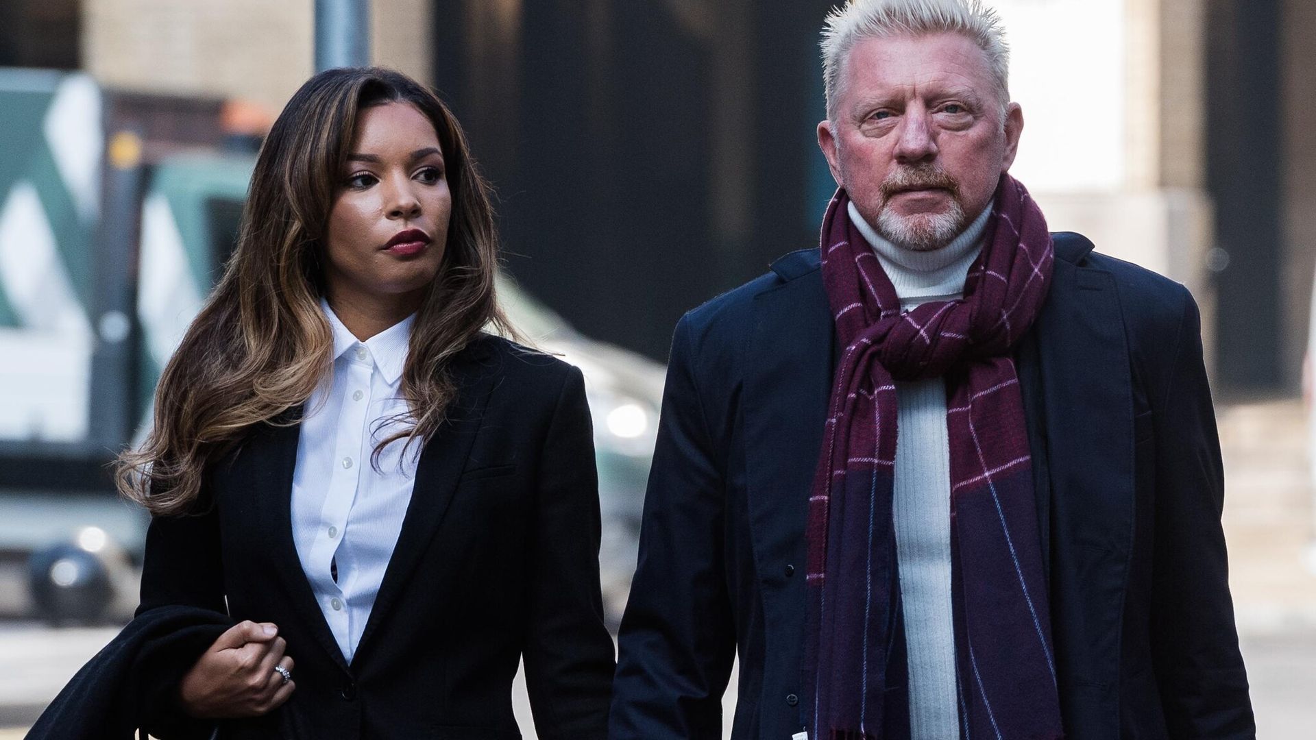 Lilian de Carvalho, el bello apoyo de Boris Becker en su peor momento