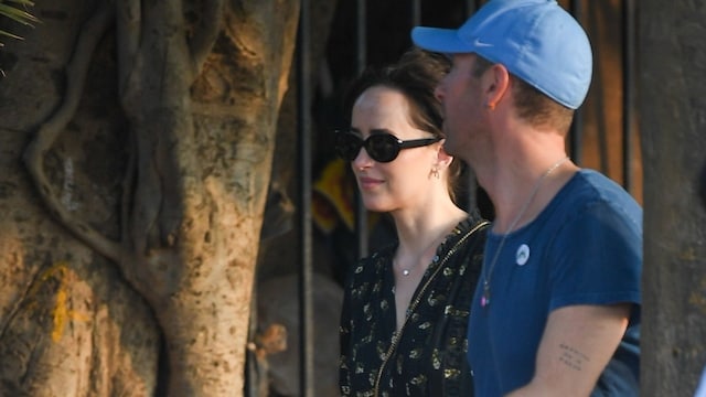Dakota Johnson y Chris Martin