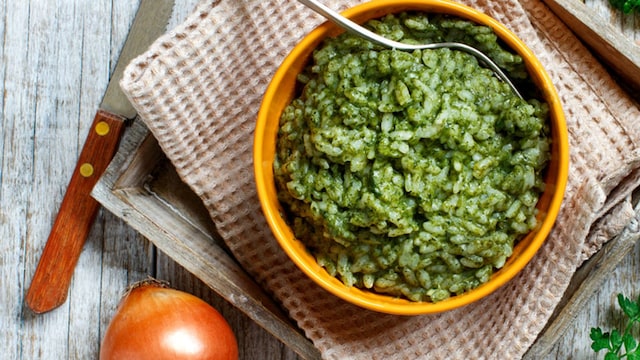 arroz verde