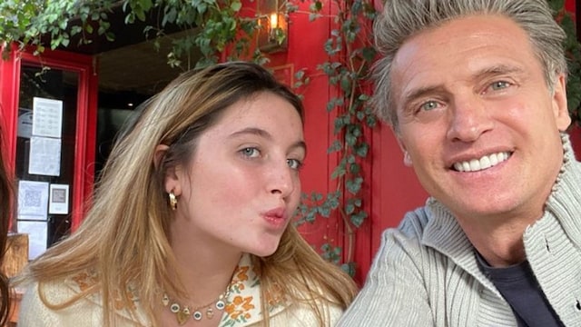 Juan Soler y su hija Mía