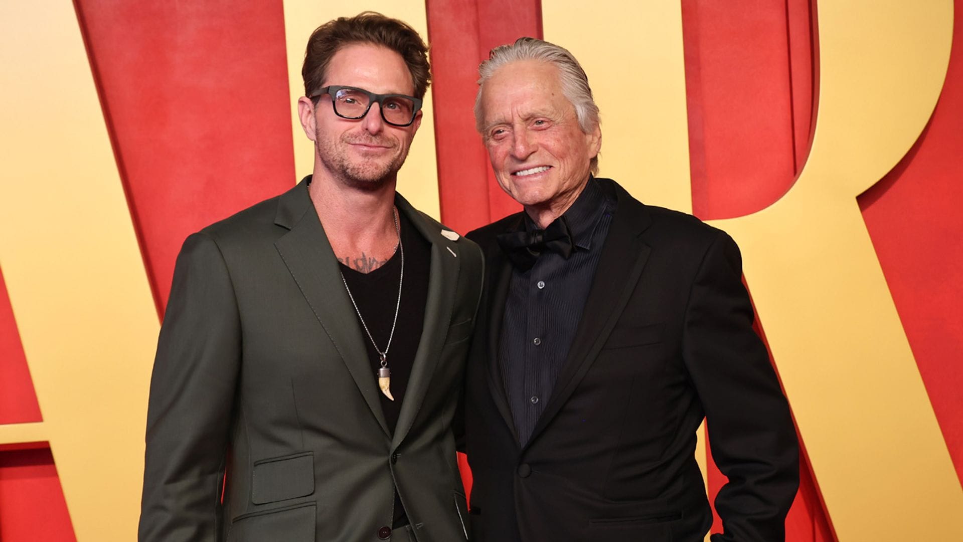 Michael Douglas vuelve a pasear con su hijo Cameron por la alfombra roja tras su años más conflictivos