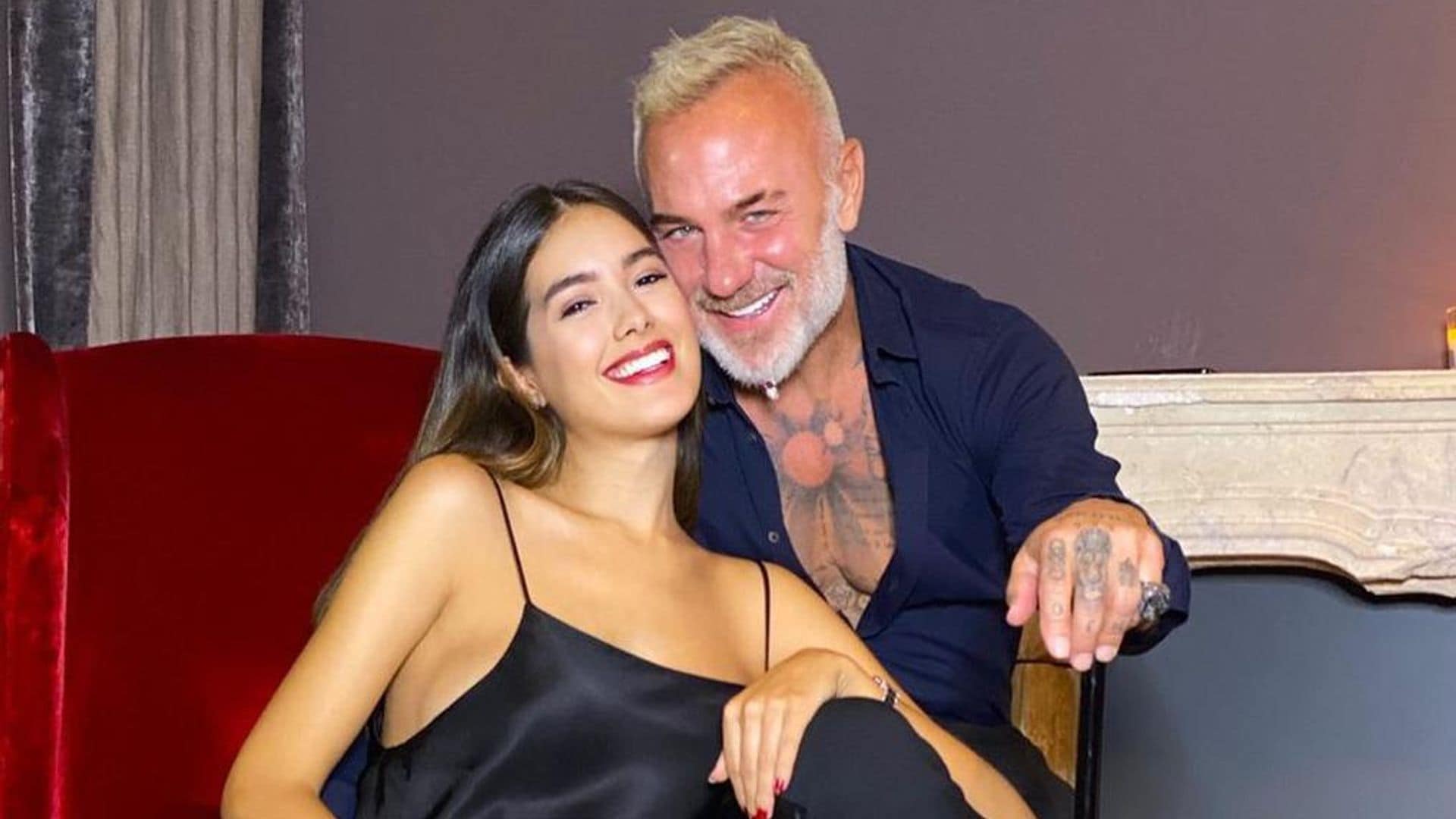 Fiel a su estilo, Gianluca Vacchi y Sharon Fonseca esperan a su bebé bailando en el hospital
