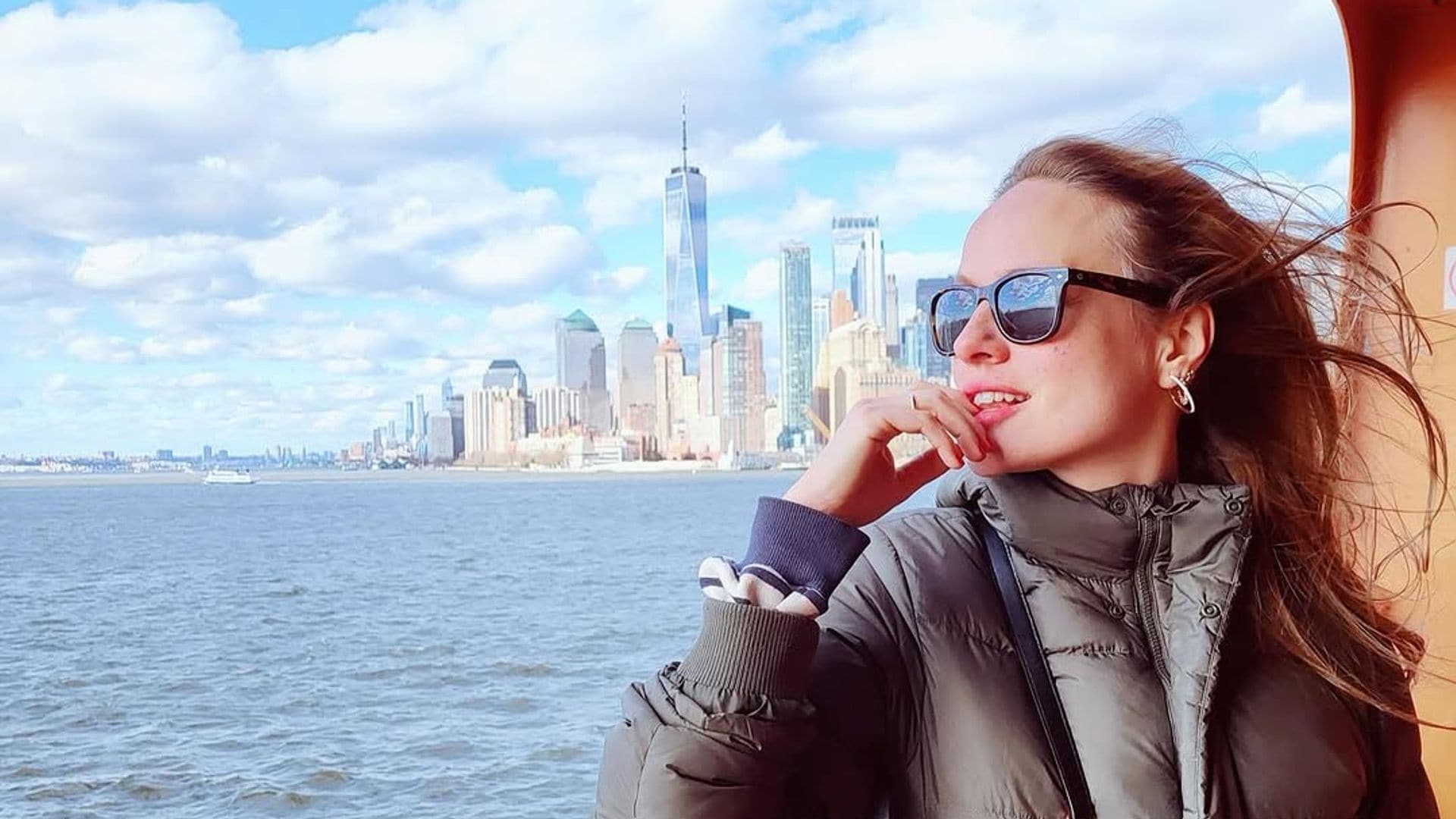Las palabras de Esmeralda Moya tras sobrevolar Nueva York en helicóptero horas antes del trágico accidente  