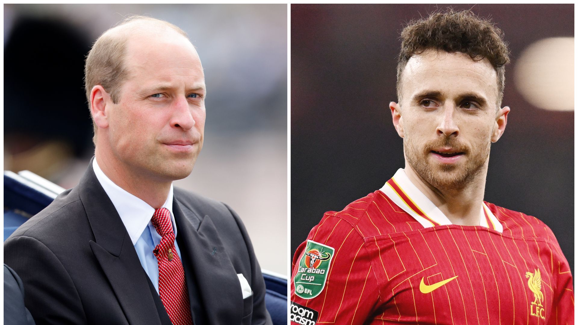 El príncipe William lamenta el trágico fallecimiento del futbolista Diogo Jota