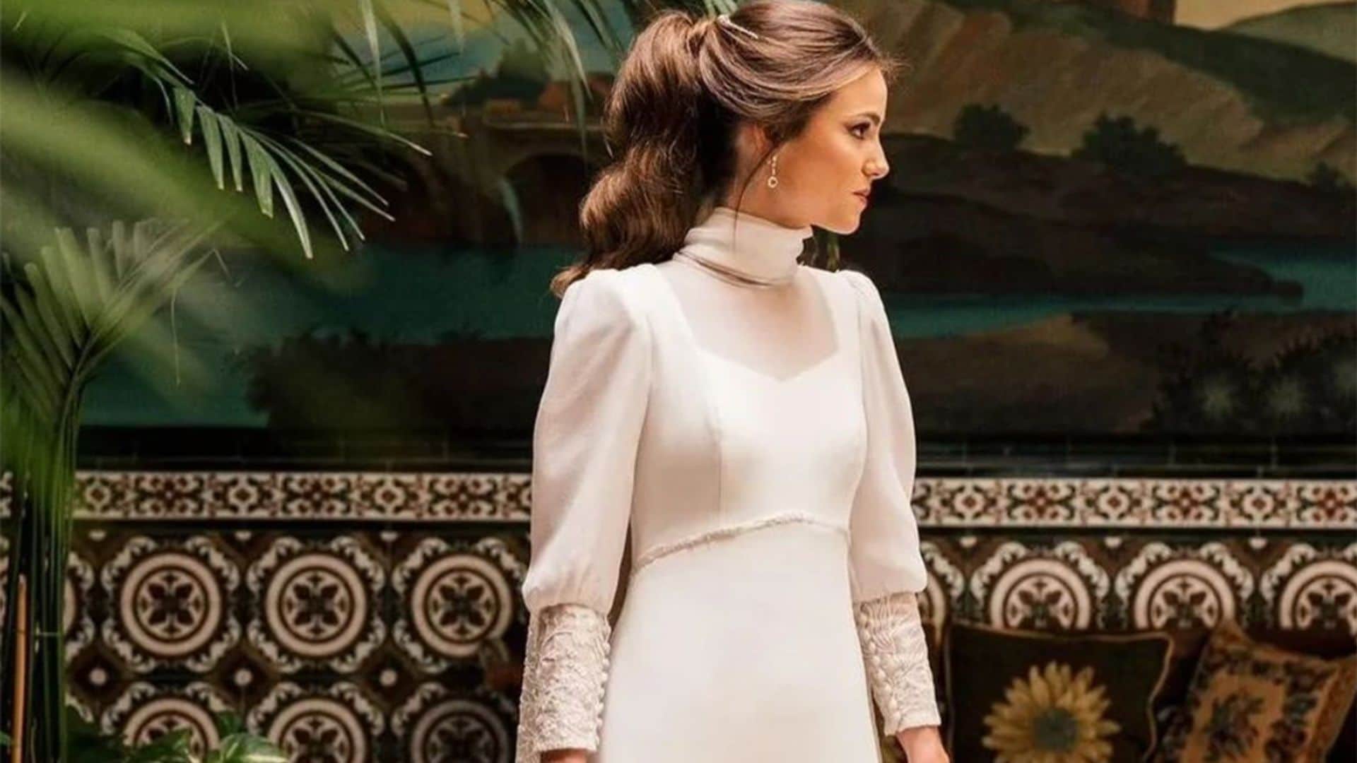 Estas novias virales te convencerán de llevar el cuello cubierto (también en verano)