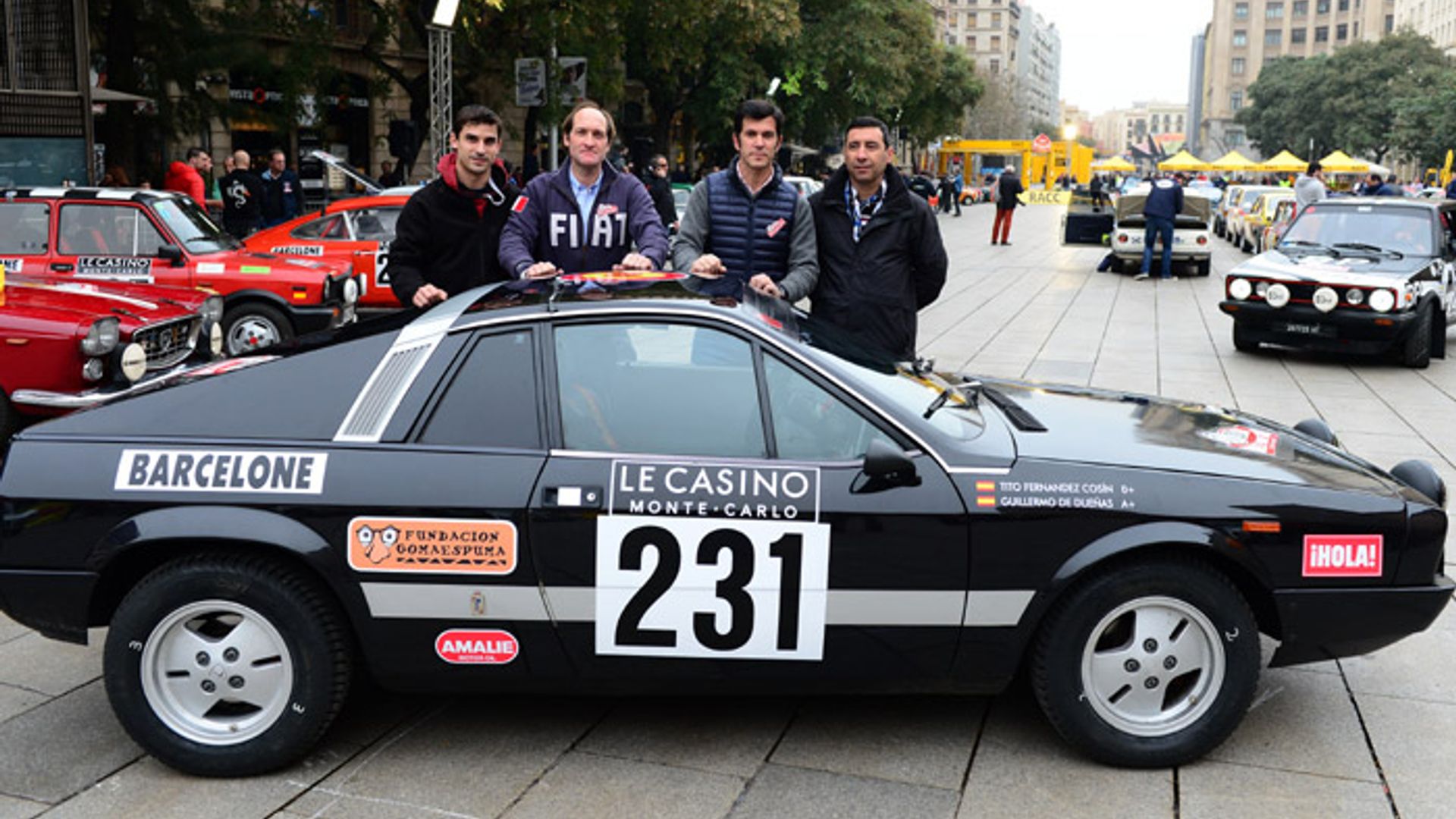 Guillermo de Dueñas corre el Rallye Monte-Carlo Historique con el apoyo de ¡HOLA! y por una buena causa