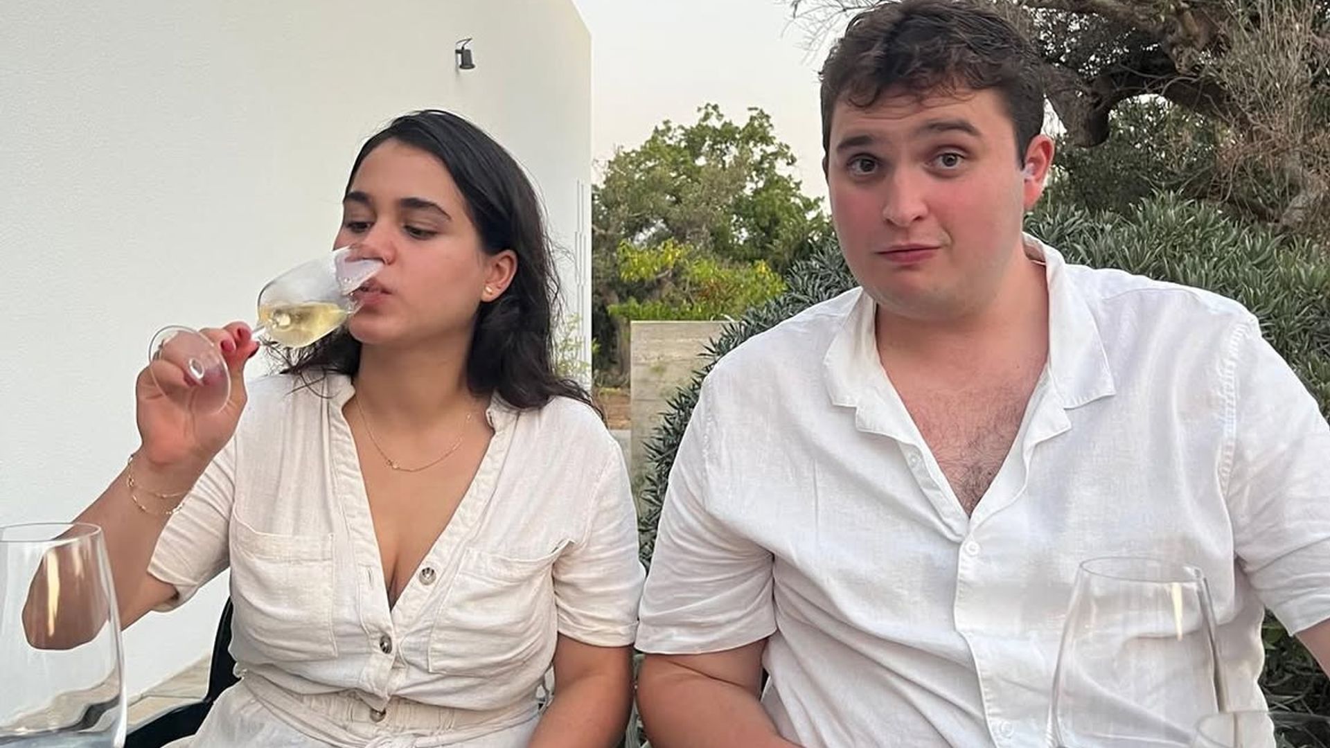 Clement Vandenkerckhove de vacaciones con su novia Guadalupe