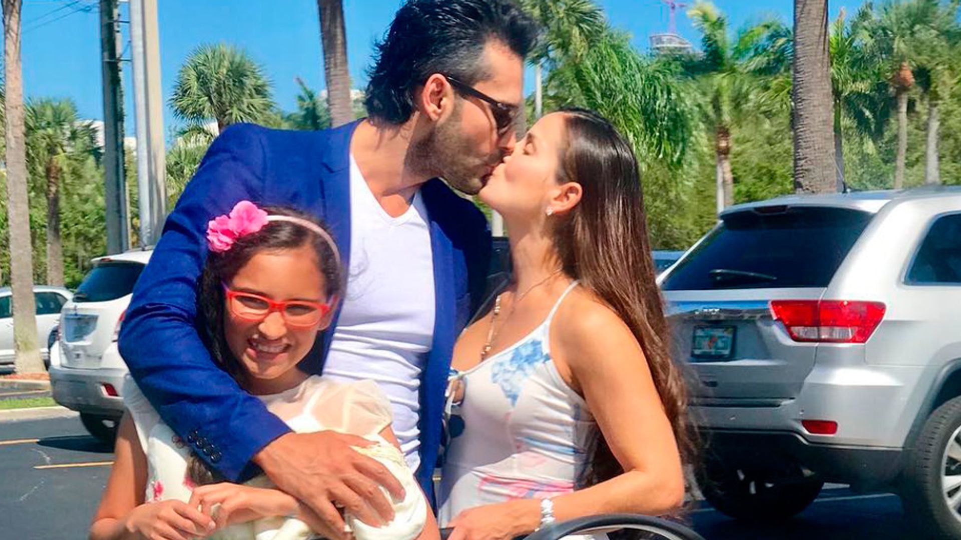 Fabián Ríos celebra en familia un cumpleaños muy especial para su esposa, Yuly Ferreira