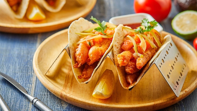 tacos pollo adobe