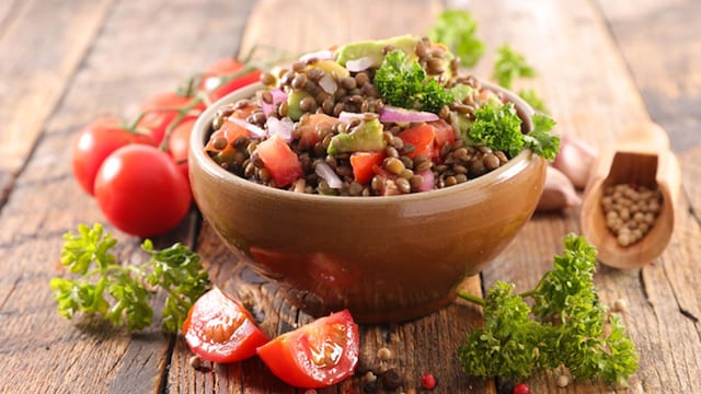 ensalada lentejas