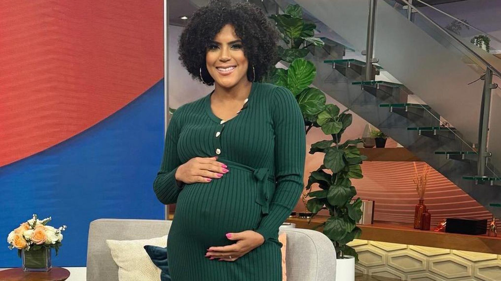 Francisca comparte el curioso síntoma que presenta en la recta final de su embarazo