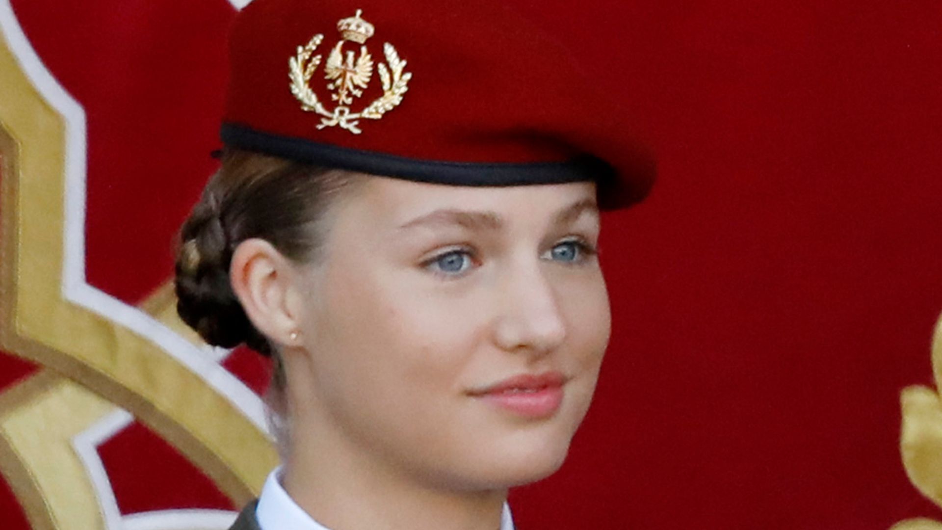 La princesa de Asturias luce por primera vez el uniforme de gala del Ejército de Tierra