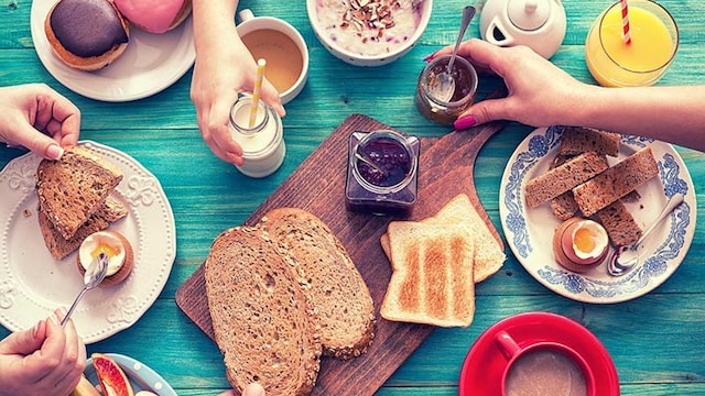 desayuno felicidad