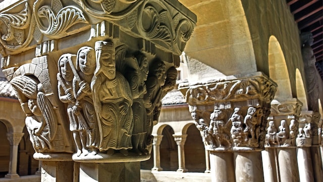 Claustro del monasterio de San Pedro el Viejo, Huesca