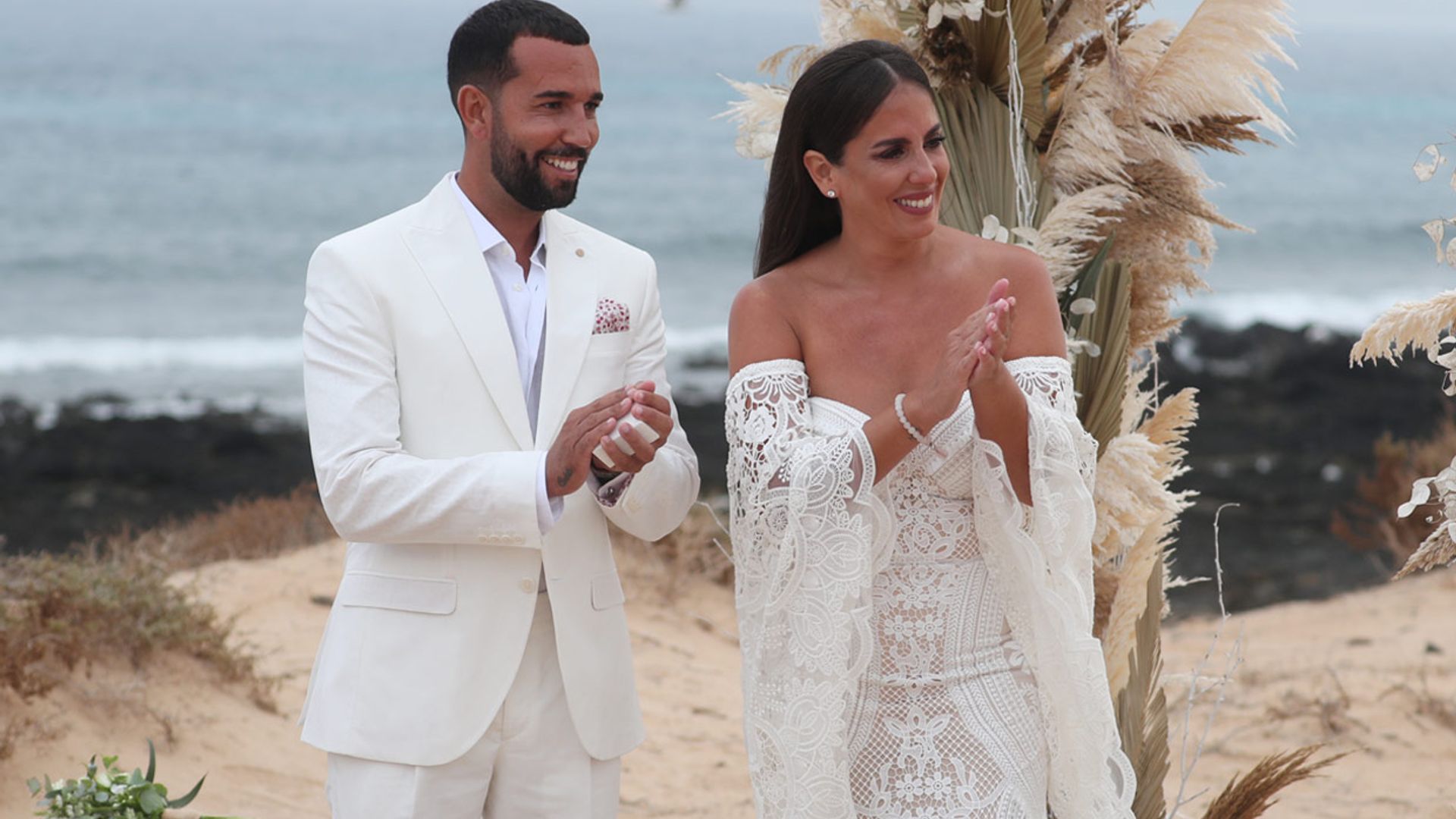 Así fue la boda rodeada de polémica de Anabel Pantoja y Omar Sánchez hace cuatro meses
