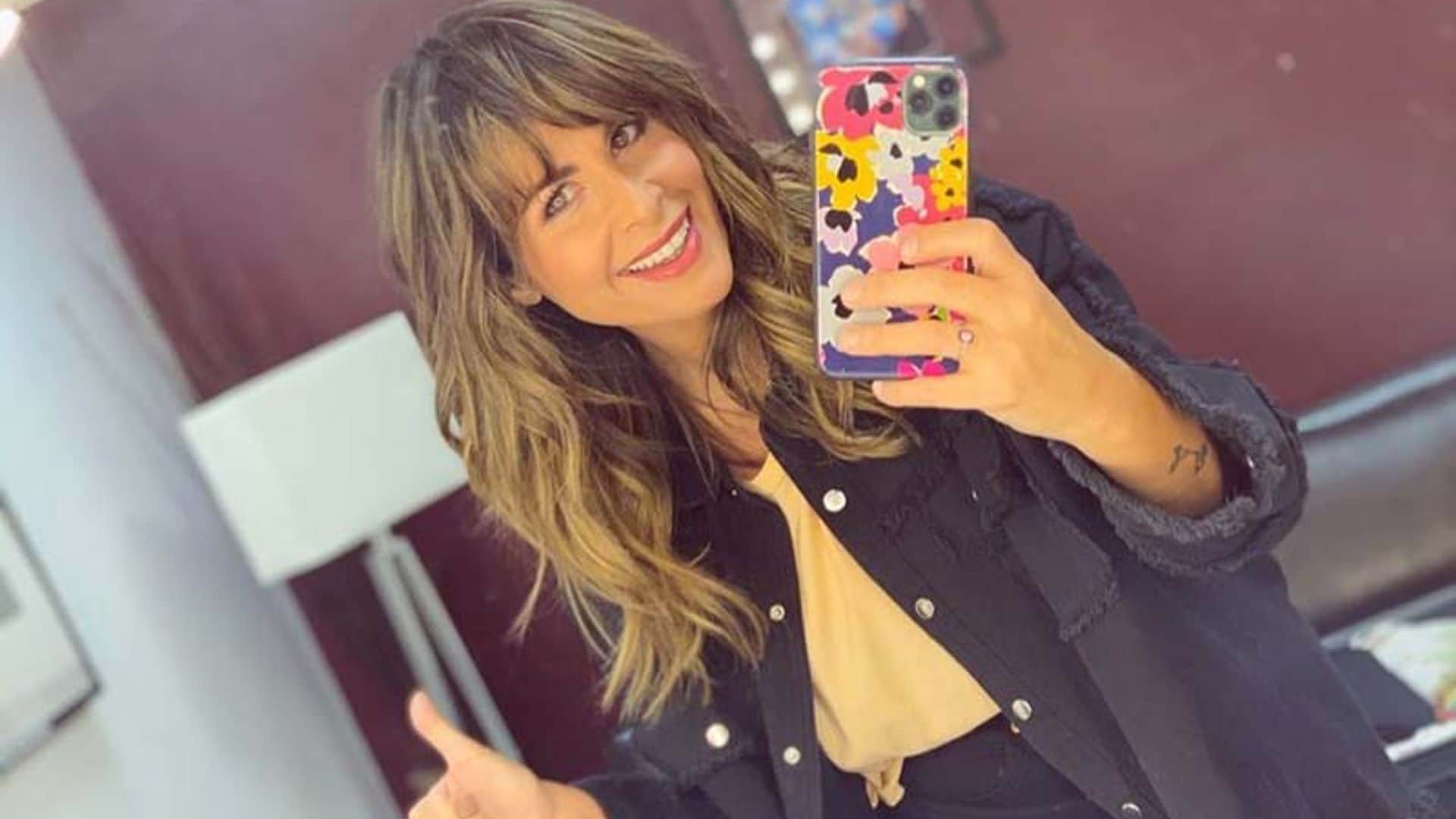 Nuria Roca revela con humor el efecto de la humedad en su flequillo