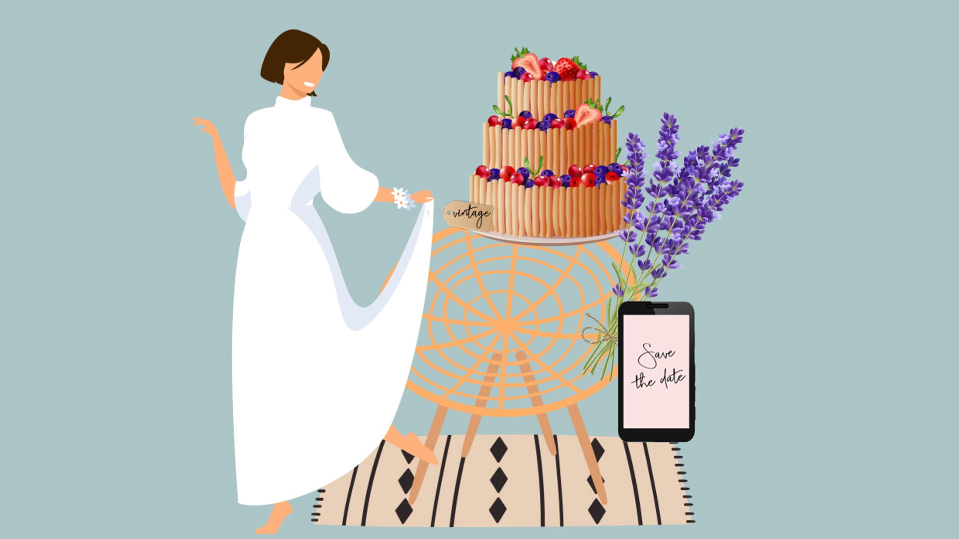 Organiza tu boda sostenible con nuestra guía ilustrada y los consejos de las expertas