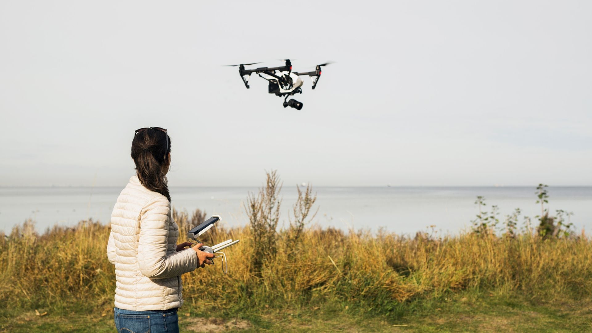 Volando un dron