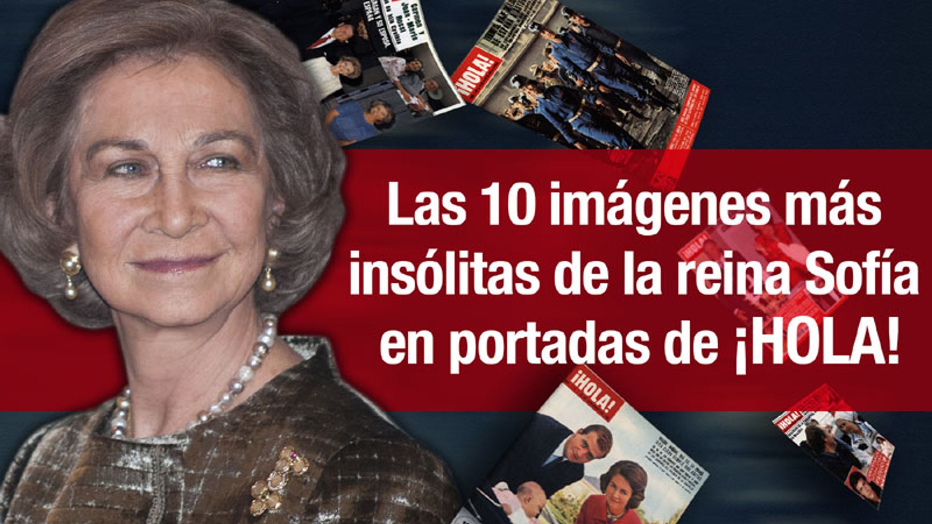 Recordamos las fotografías más especiales de doña Sofía con motivo de su cumpleaños