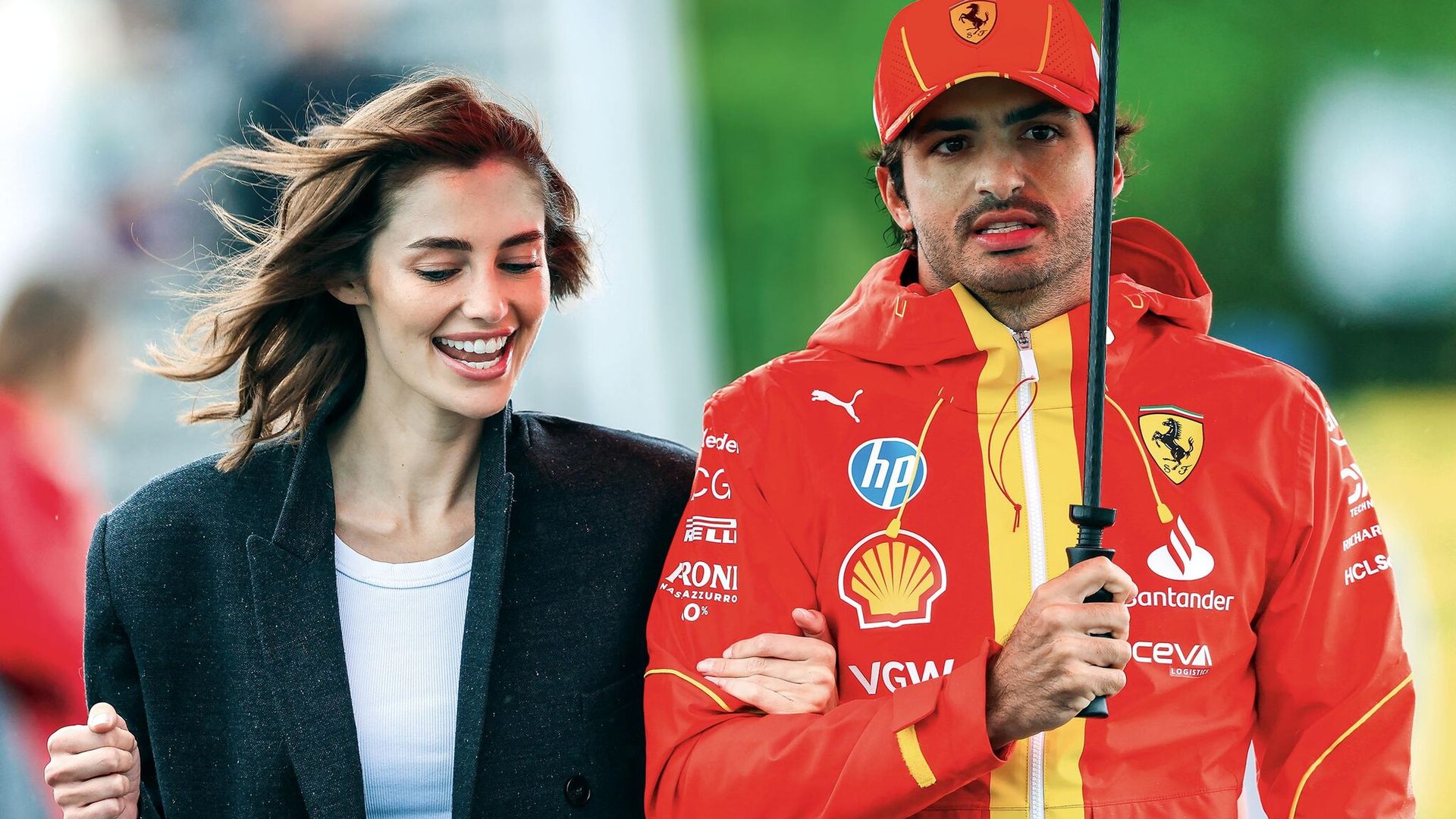 Rebecca Donaldson, el gran apoyo de Carlos Sainz Jr. en un momento de incertidumbre