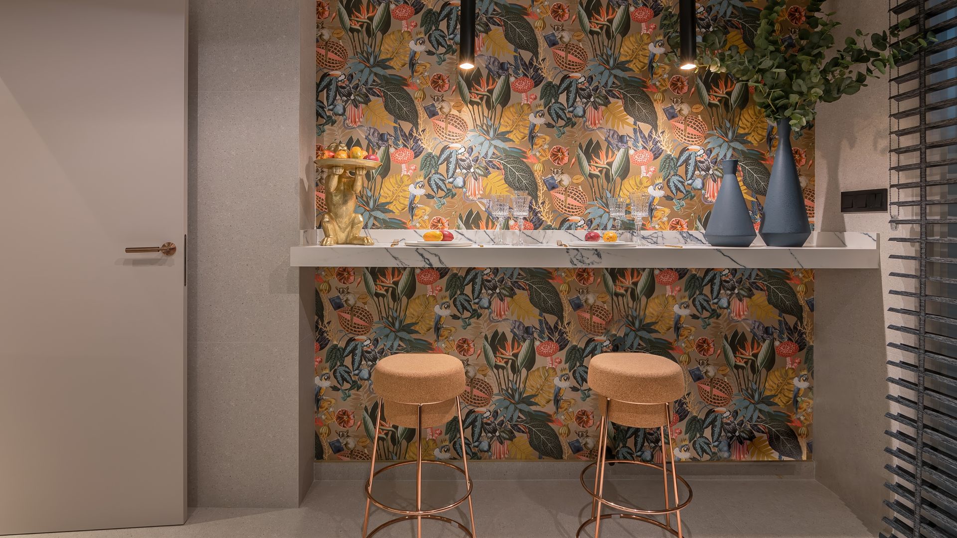 Zona de office en la cocina