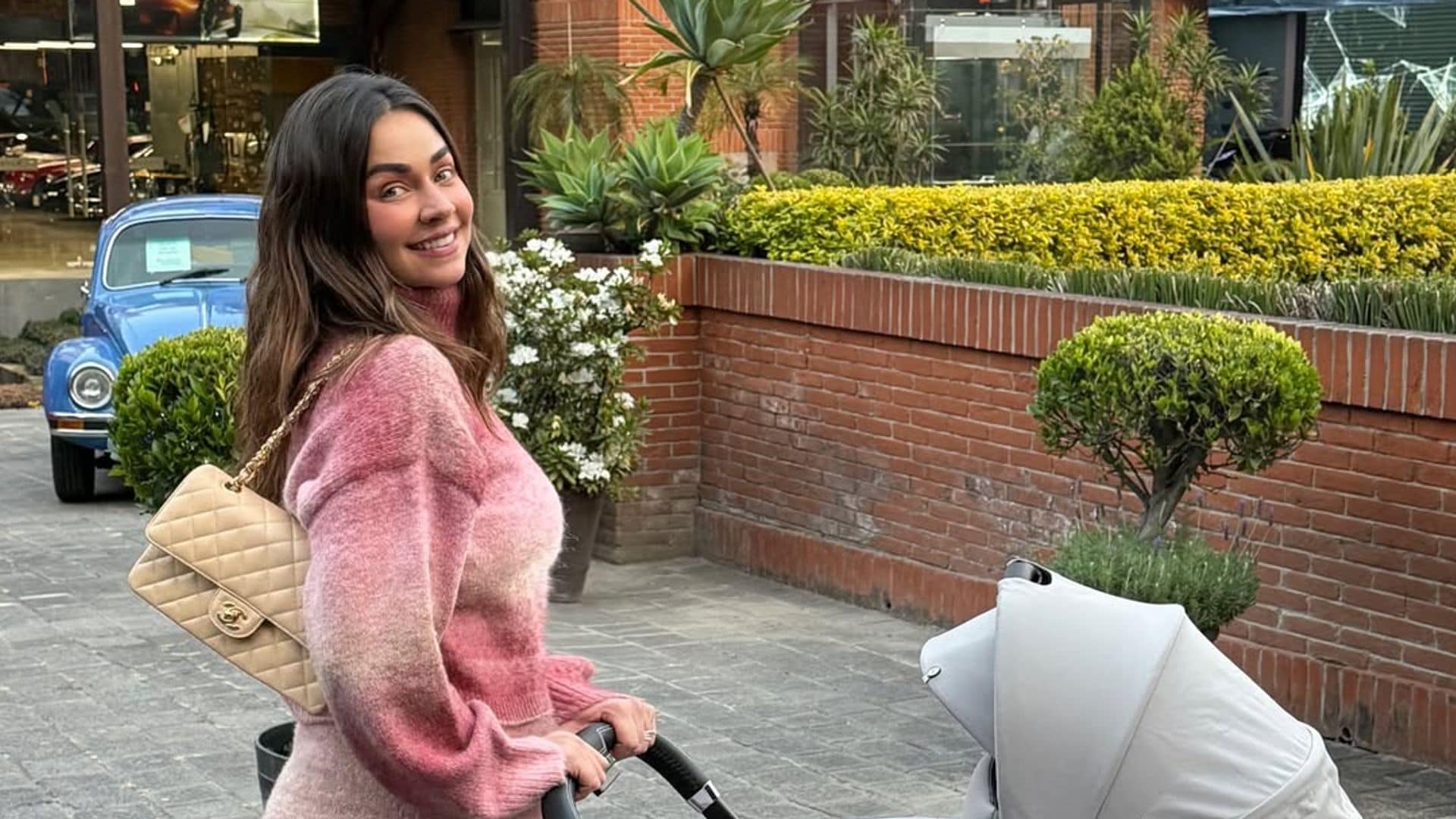 Claudia Martin, la mamá más feliz, comparte la primera salida de su bebé, Máximo 