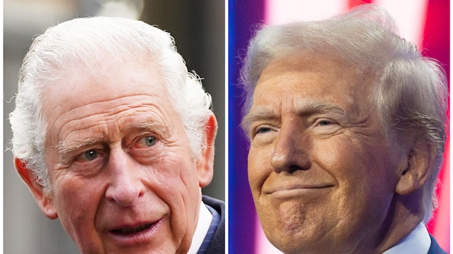 Rey Carlos y Donald Trump