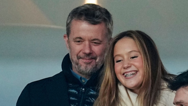 Federico de Dinamarca con su hija Josephine de Dinamarca 