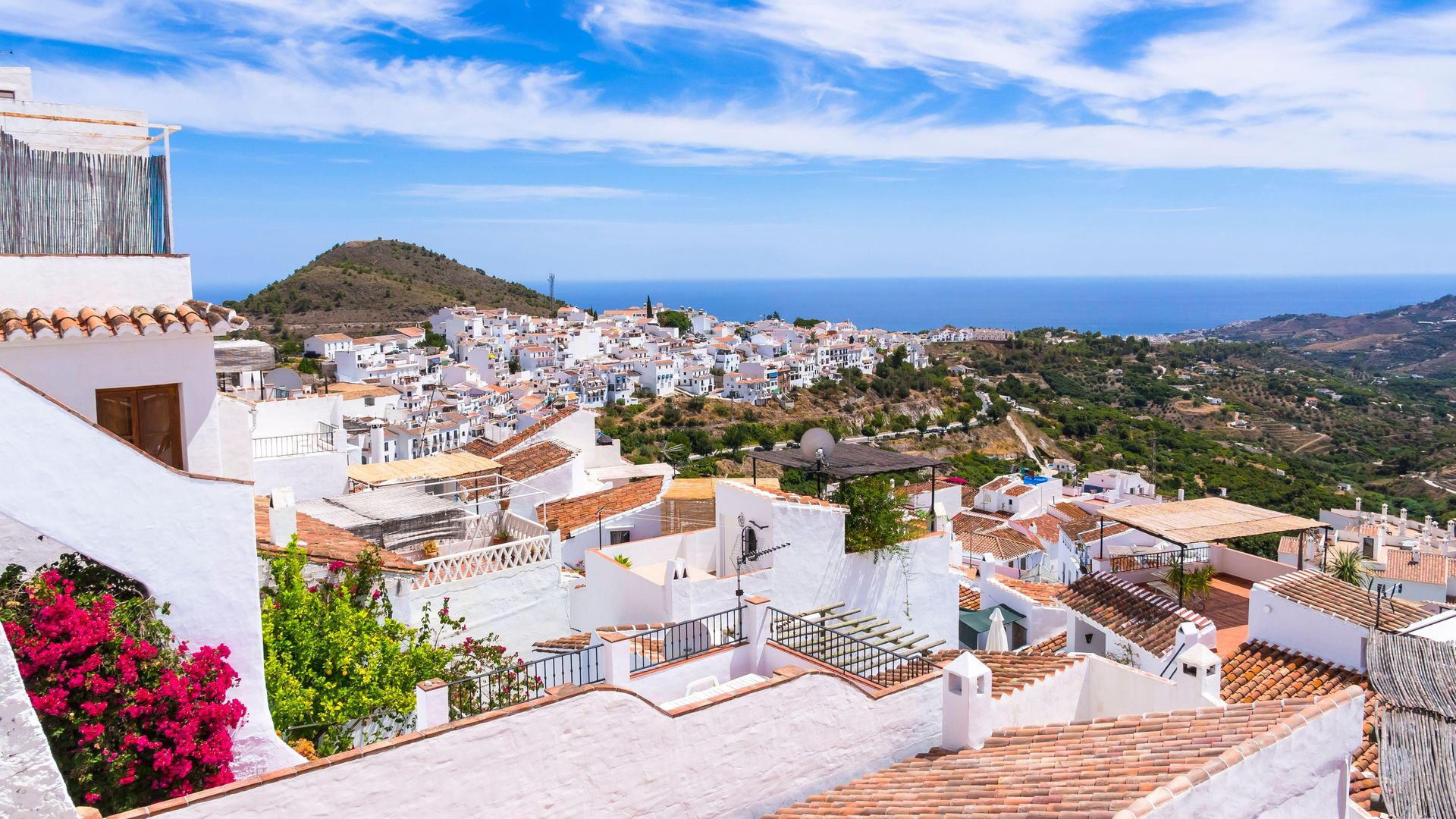 Pueblo de Frigiliana, Málaga